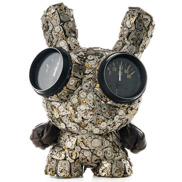 8" Diesel Watch Part Dunny by Dan Tanenbaum