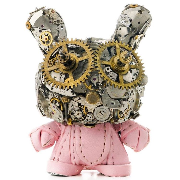 3" Rose Watch Part Dunny by Dan Tanenbaum
