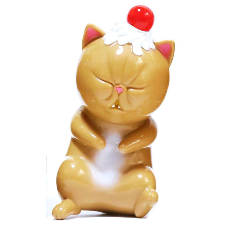 Brown Sleeping Cat by Aya Takeuchi