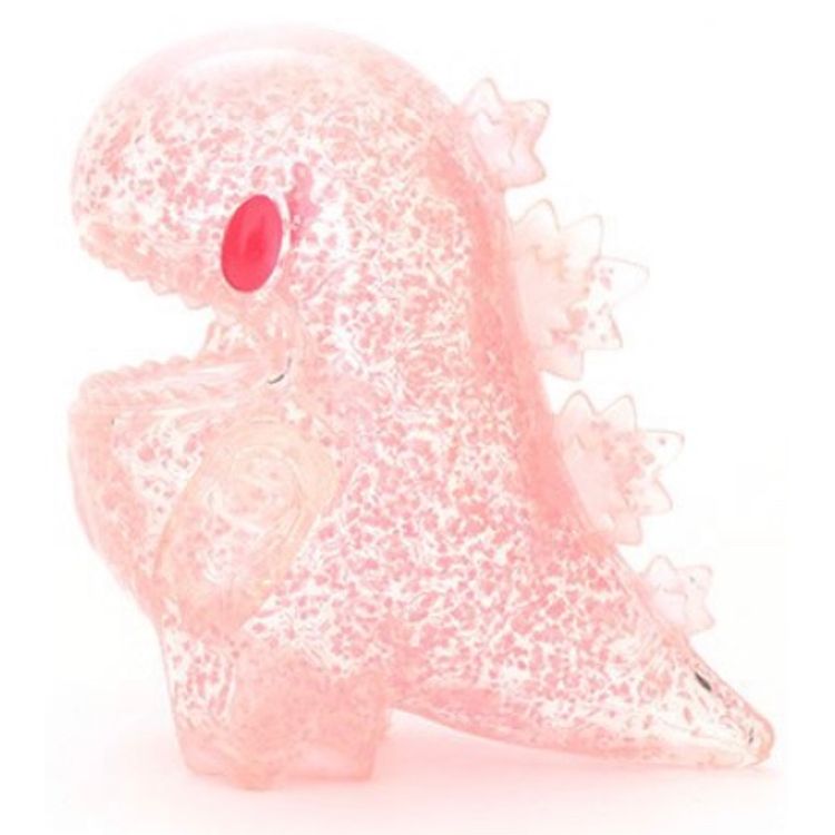 Pink Glitter Little Dino by Ziqi
