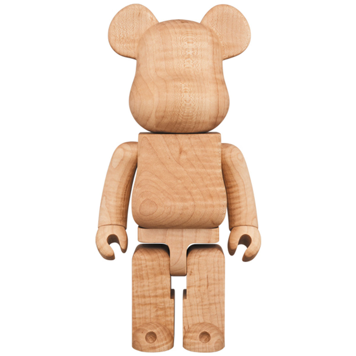 400% Heather Maple Karimoku Be@rbrick