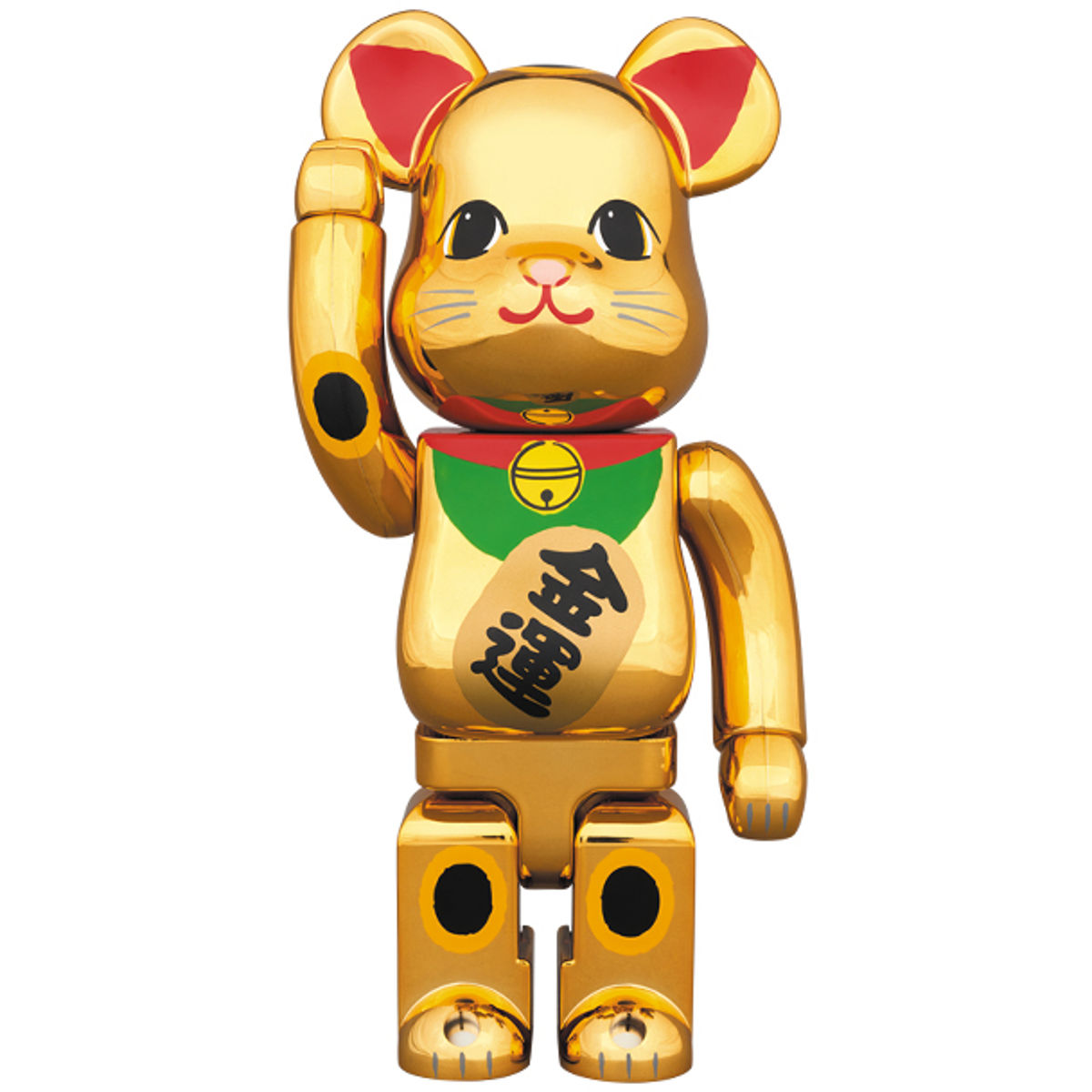 400% Invitation Cat Gold-Plated Six