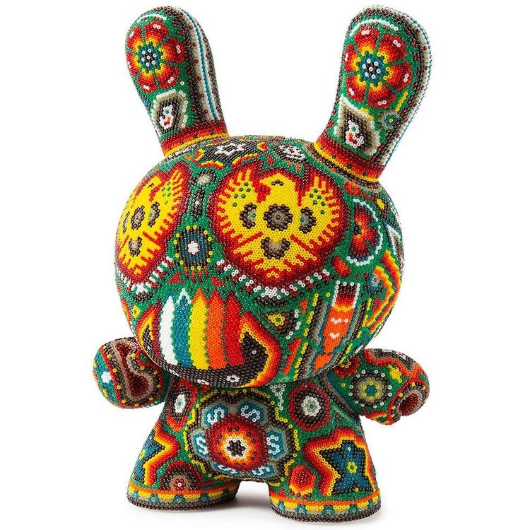 8" Wirikuta Beaded Dunny by Arte Marakame