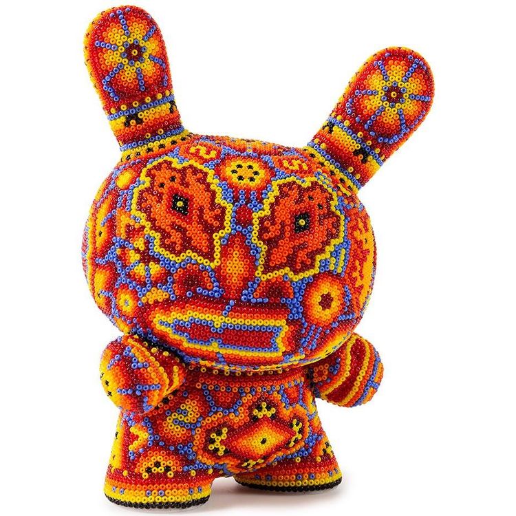 5" Huriekate Beaded Dunny by Arte Marakame