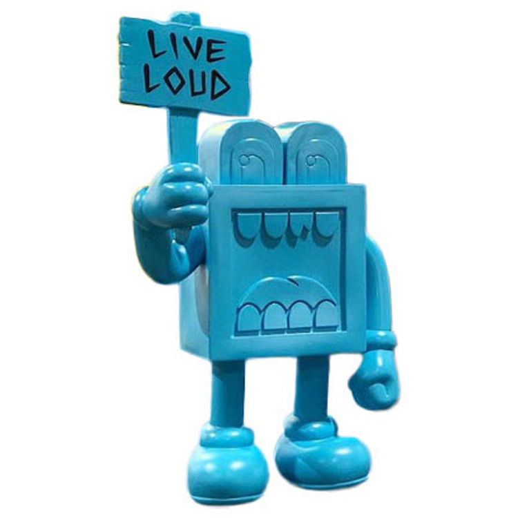 Blue Larry Loudmouf by Greg Mike