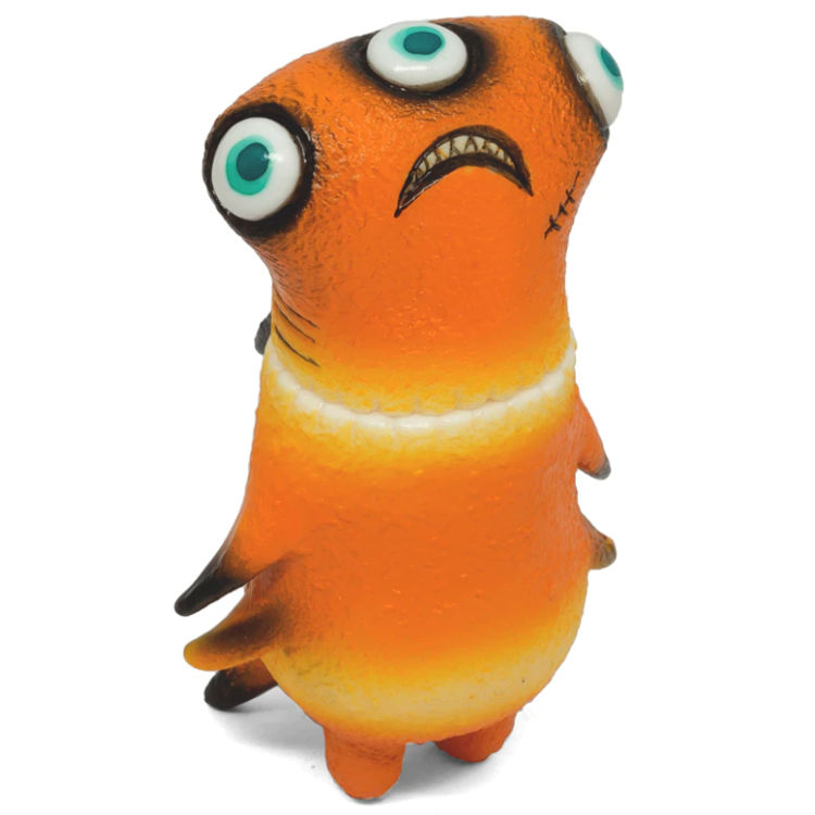 Orange Thirdeye Shark by Yasu Ebineko