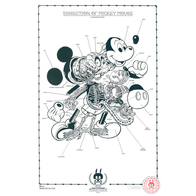 ANATOMY SHEET - NO.21 by Nychos