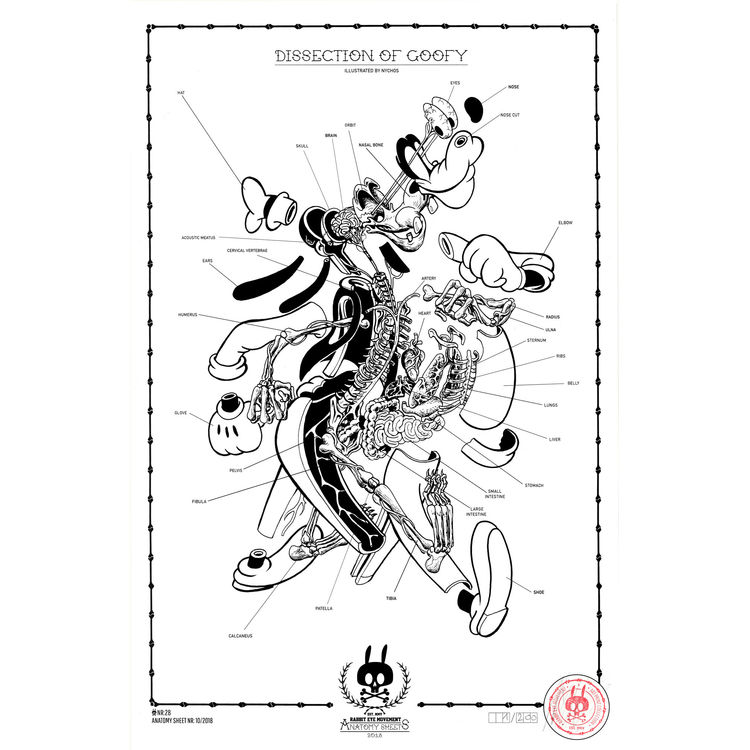ANATOMY SHEET - NO.28 by Nychos