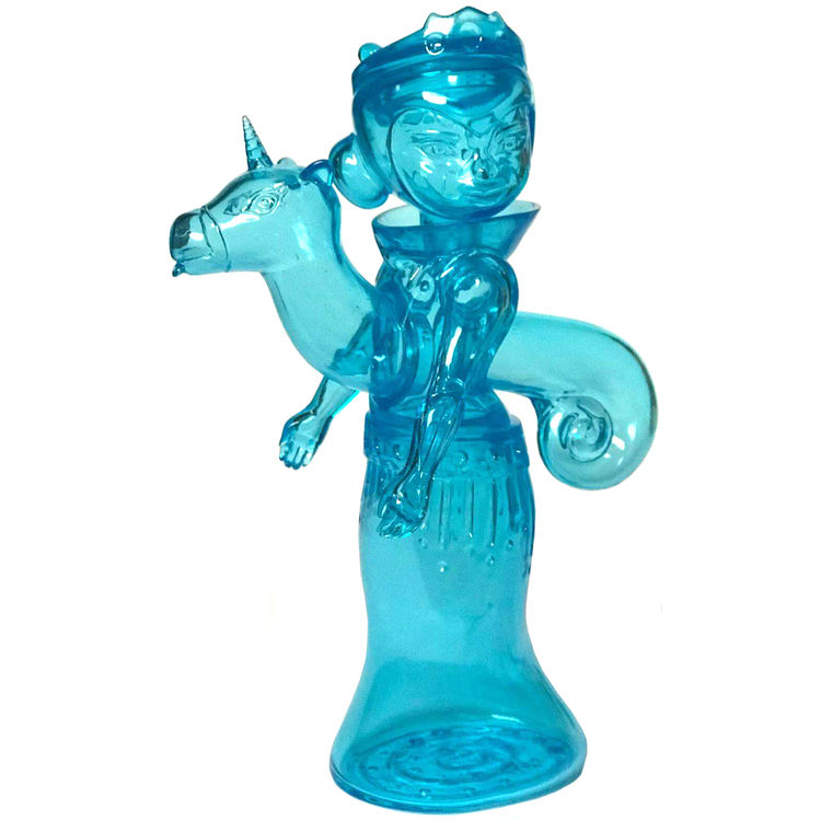 Clear Blue Stella and Flux by Tara McPherson