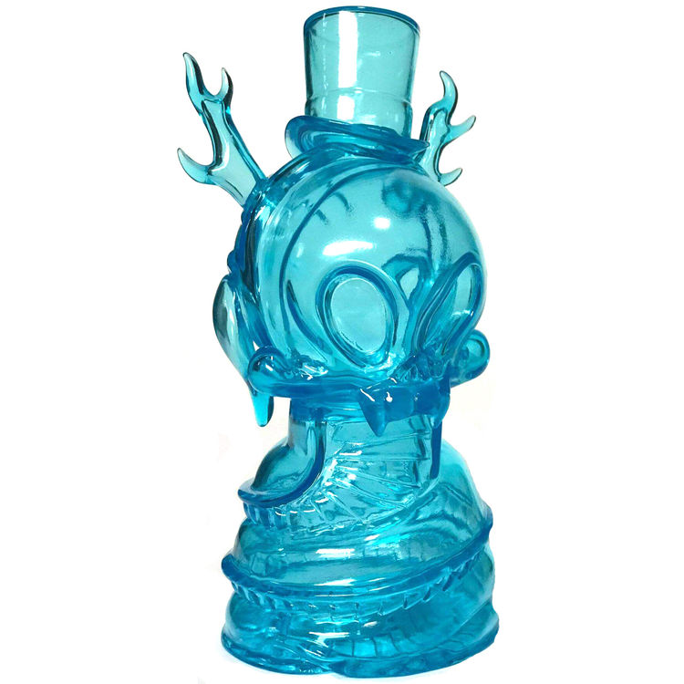 Clear Blue Heathern Snake Skelve by Brandt Peters