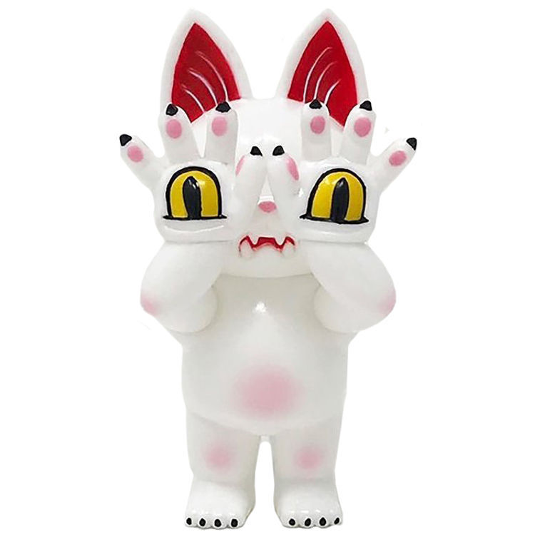 White Hell's Cat Onigiri by Grape Brain