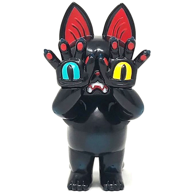 Black Hell's Cat Onigiri (Odd Eye) by Grape Brain