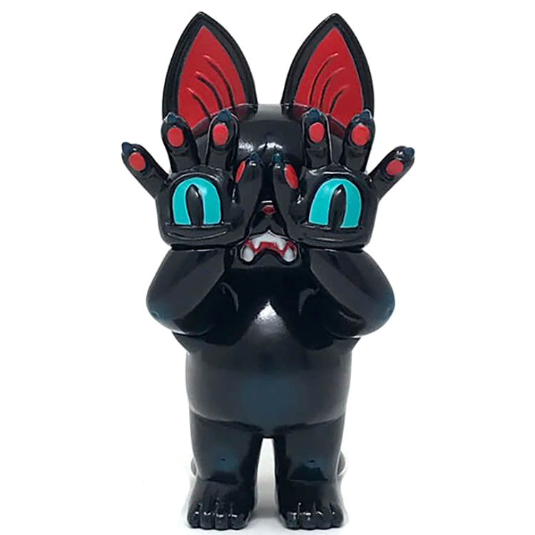 Black Hell's Cat Onigiri by Grape Brain