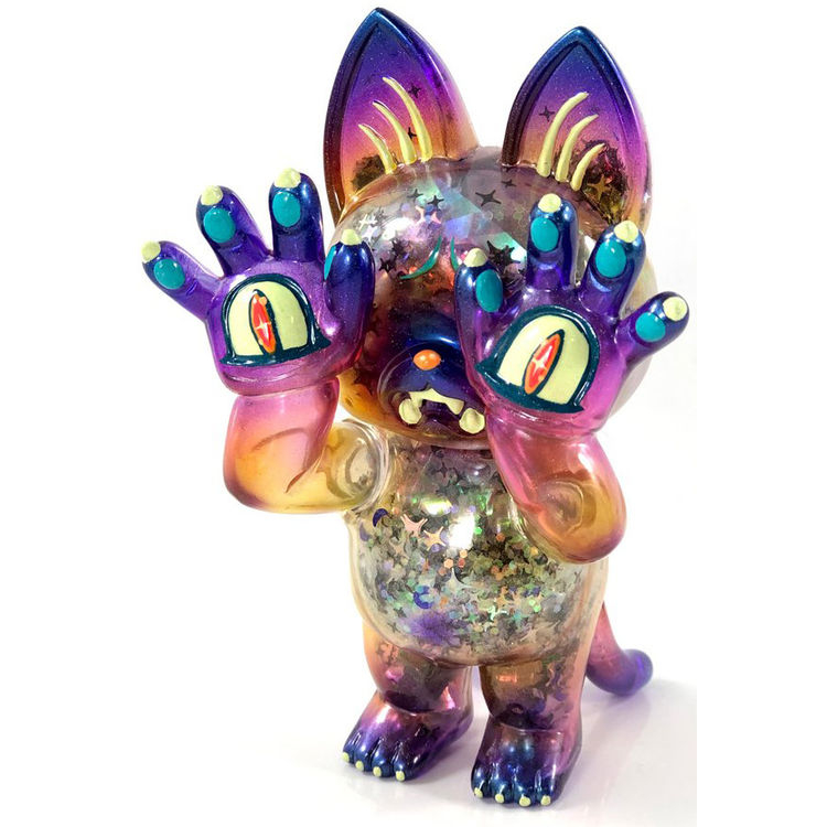 Grape Brain Hell's Cat Onigiri by Candie Bolton