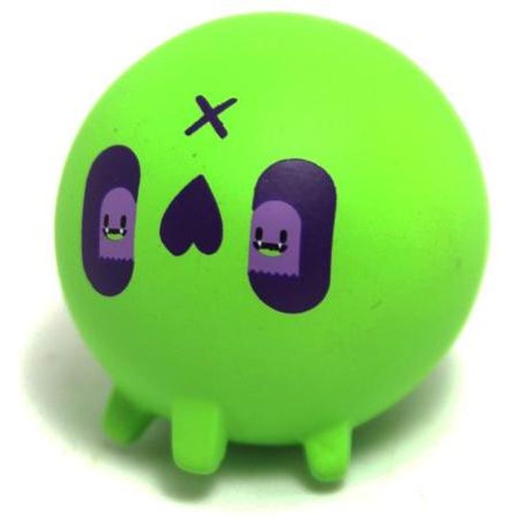 Green Skull by Nicky Davis 