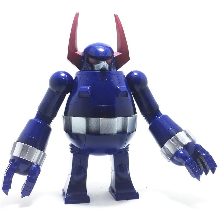 Metallic Navy KnuckleBear Retro Bot by Touma