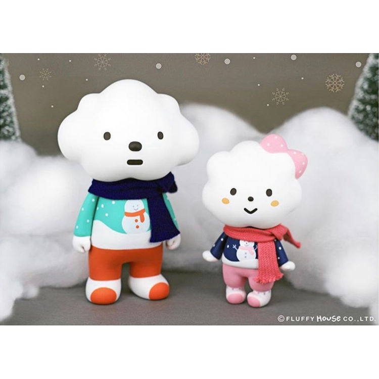 Cloudy Rainbow Style: Winter Snow by Fluffy House