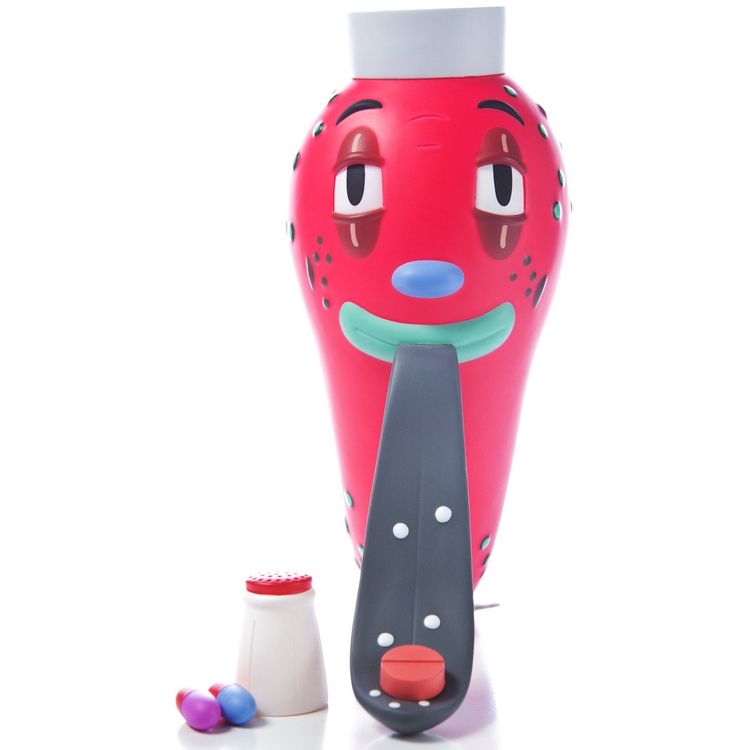 Red Slugilicious by Gary Baseman