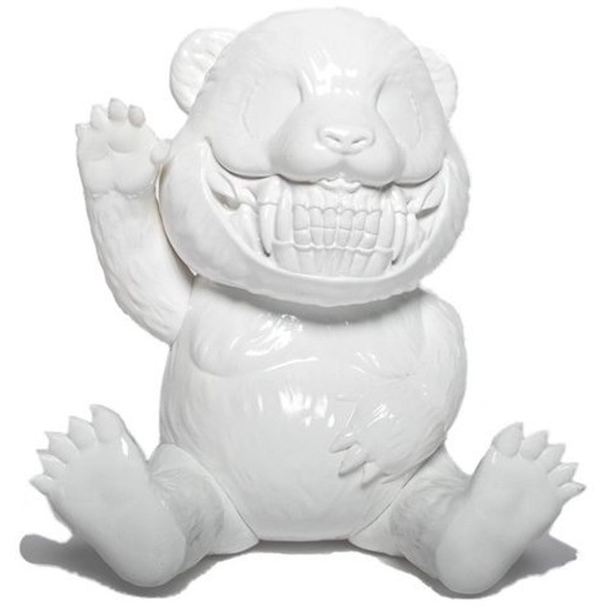 White Panda Grin