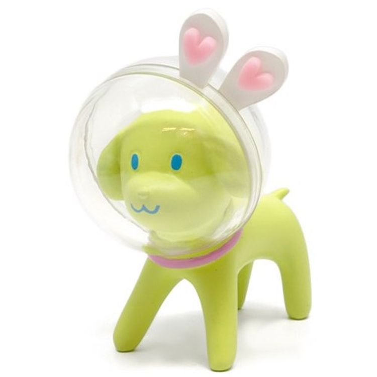 Ya Zi (Apple Green) Space Dog by Han Ning