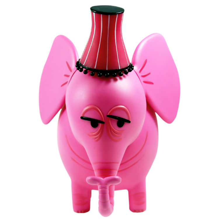 Lamp Shade Pink Elephant Bank by Shag (Josh Agle)