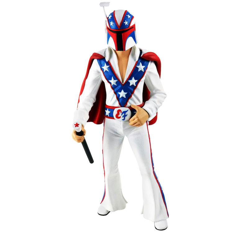 Evel Fett - Red, White & Blue Edition by Retro Outlaw (Chris Santoro)