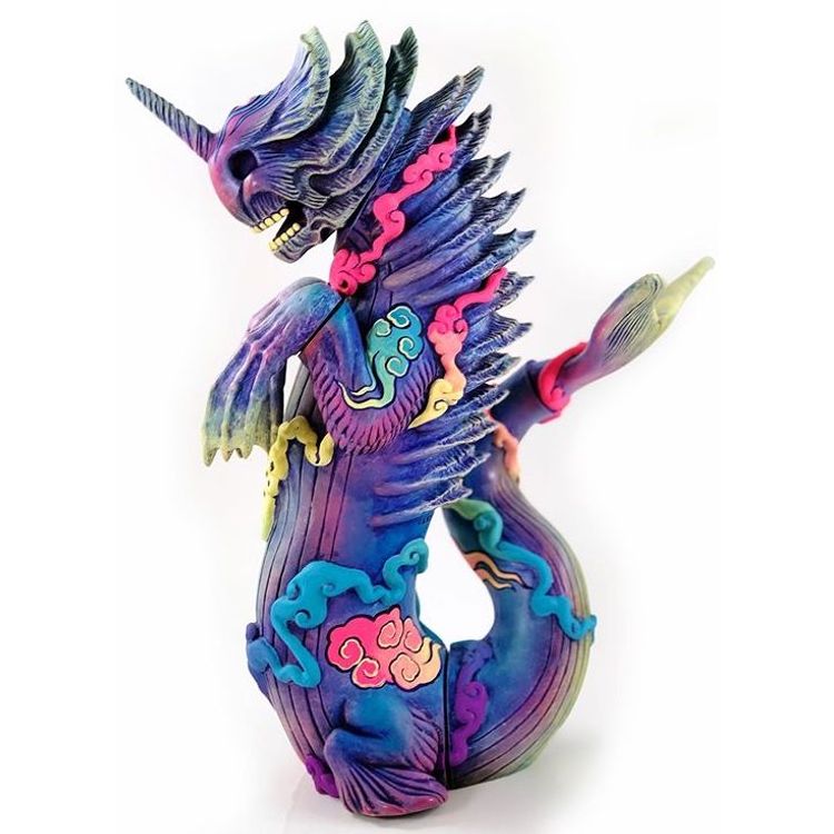 Fluorescent Rainbow Bake-Kujira by Candie Bolton