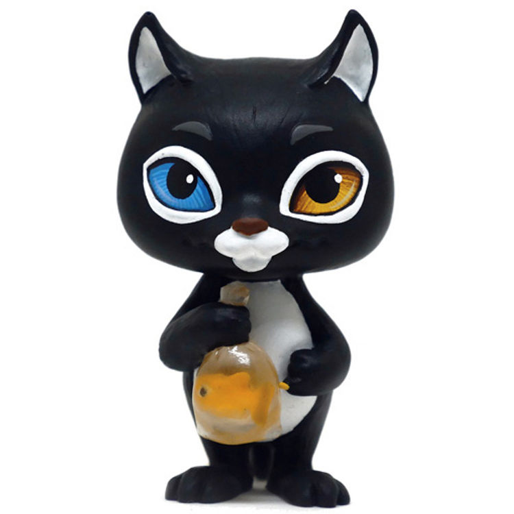 Black Cat Kobi by Otto Bjornik
