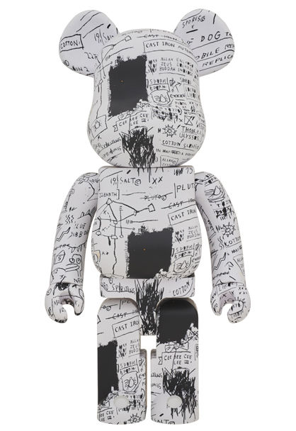1000% Jean-Michel Basquiat #3 Be@rbrick created by Jean-Michel
