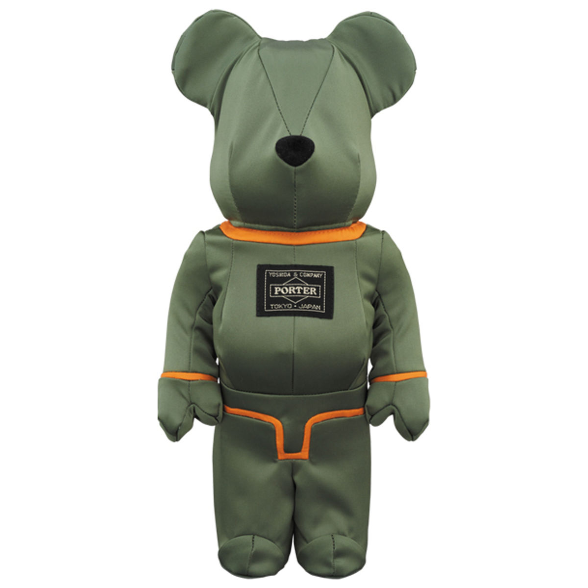 400% Tanker Sage Green Porter Be@rbrick