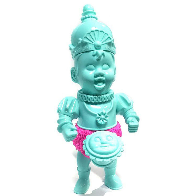 Unpainted Teal The Auspicious Guy by Kikkake (Atsushi Kotaki)