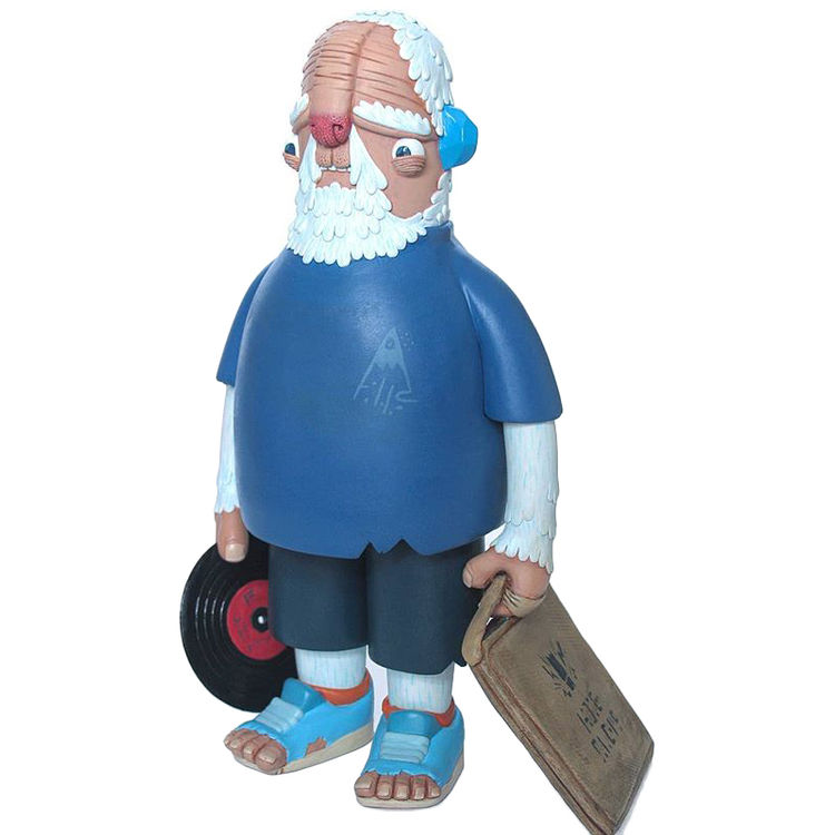 Sainer the ice cold yeti with the hot beats by MApMAp (Matt Plater)