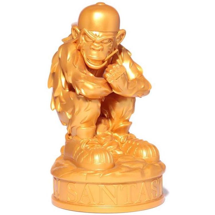 Gold B-Saru Statue by Santastic (Santa Inoue)