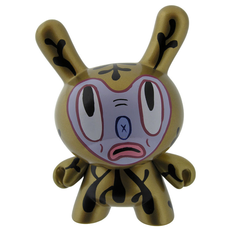GARY BASEMAN Gold DUNNY by Gary Baseman