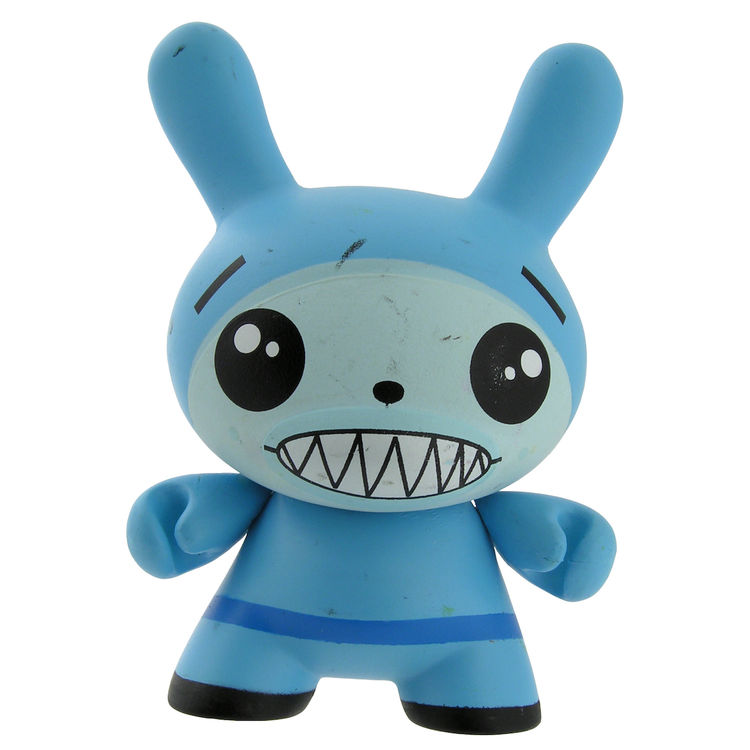 Sharp Teeth Blue by Dalek (James Marshall)