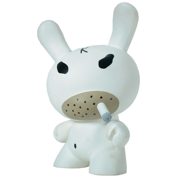 8" White Hate by Frank Kozik