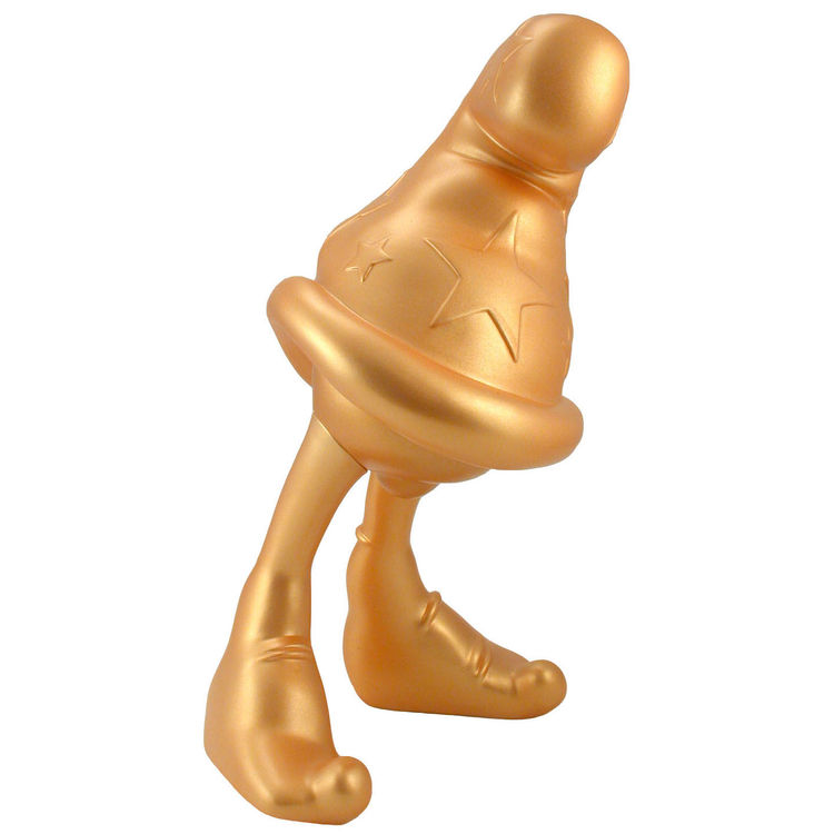Gold Cheech Wizard by Vaughn Bodé