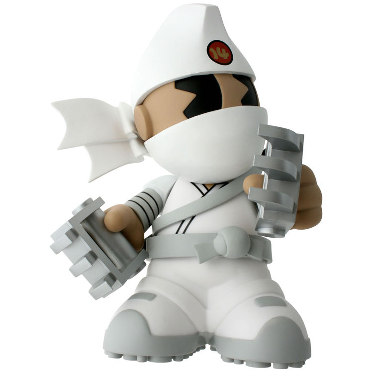 Shiro Ninja [Kidrobot 14] by Huck Gee