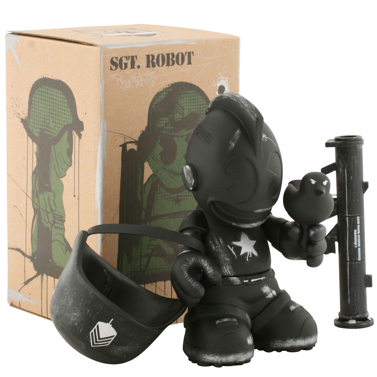 Sgt Robot Army Black [Kidrobot 17]