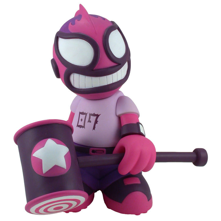 Purple El Robo Loco [Kidrobot 07] by Tristan Eaton