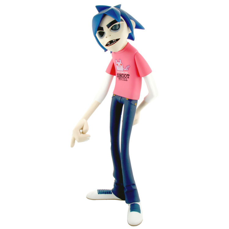 Gorillaz : Black 2D by Jamie Hewlett