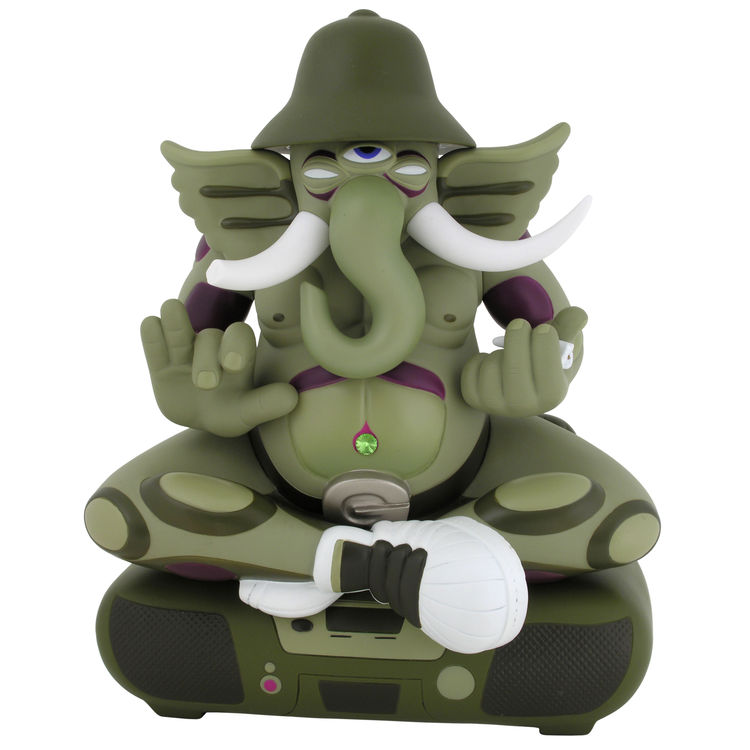 Green Ganesh by Doze Green