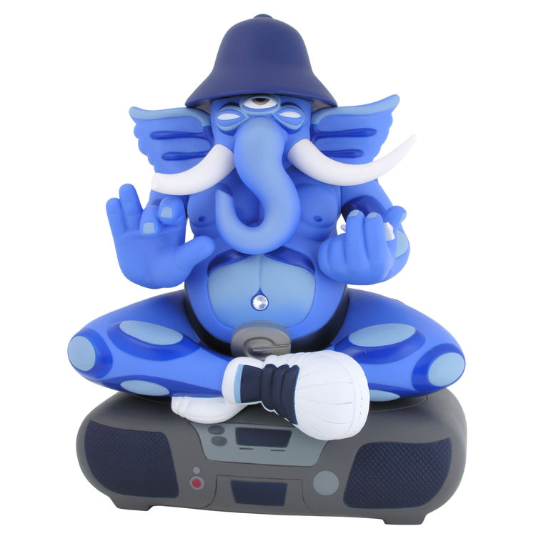 Blue Ganesh by Doze Green