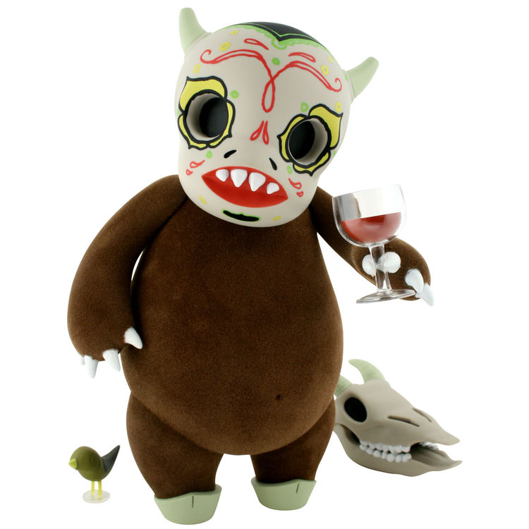 Brown El Chupacabra by Sara Antoinette Martin