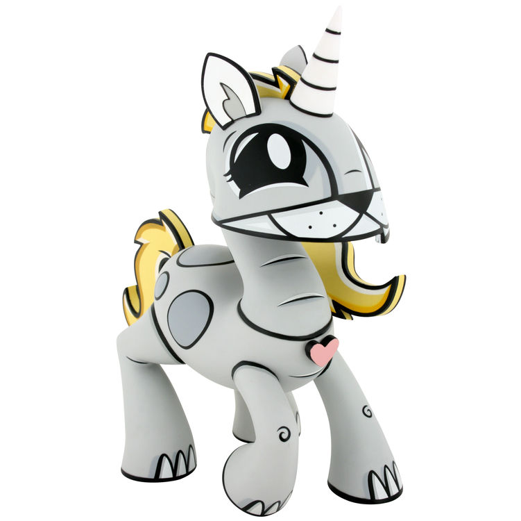 Grey Unicornasaurus by Joe Ledbetter