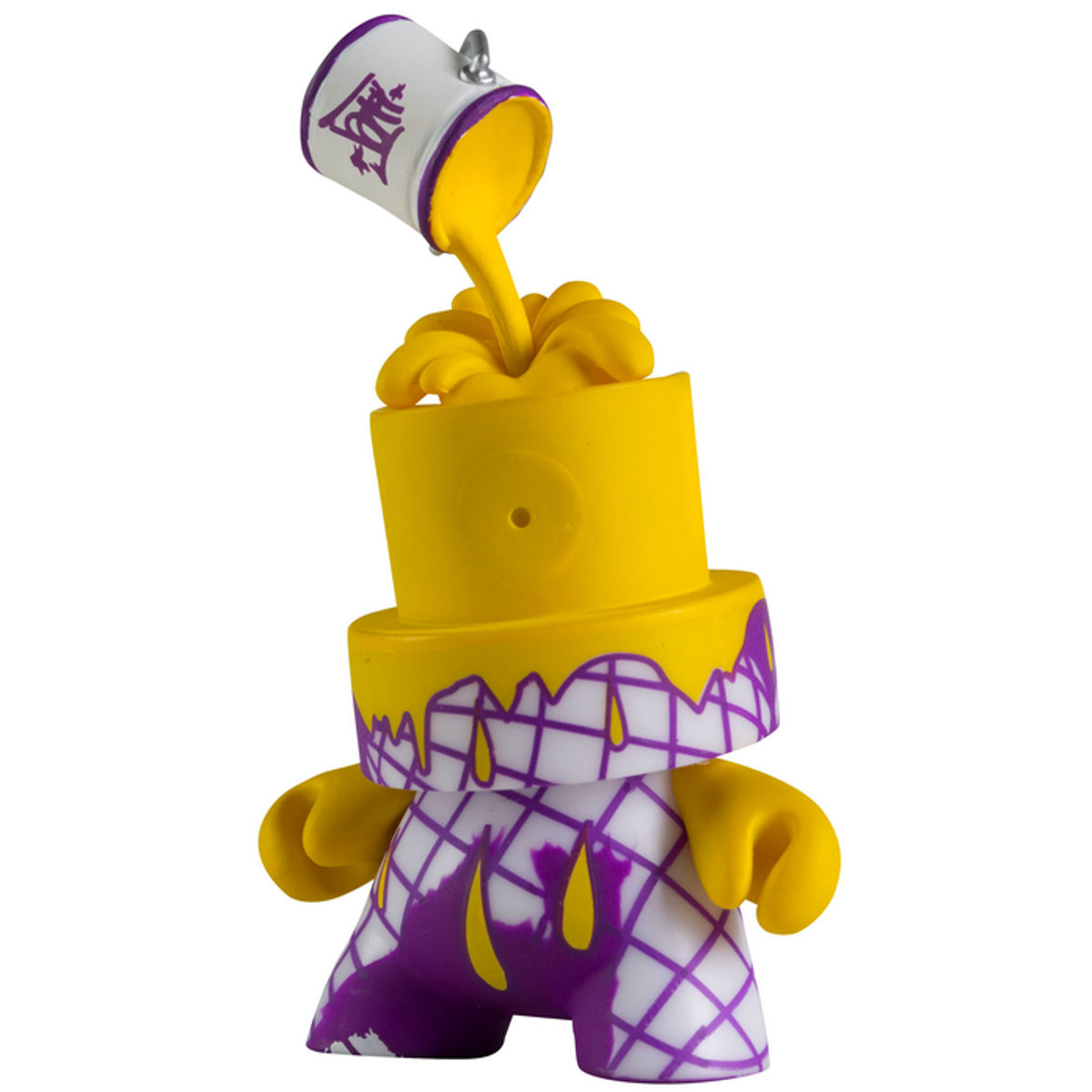 Yellow & Purple Cover the Cap