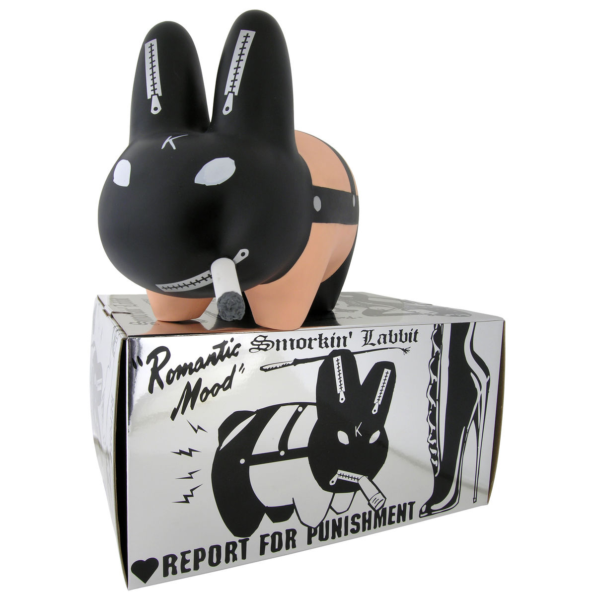 10" Black Bondage Labbit