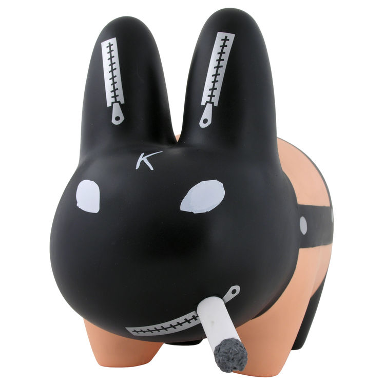10" Black Bondage Labbit by Frank Kozik