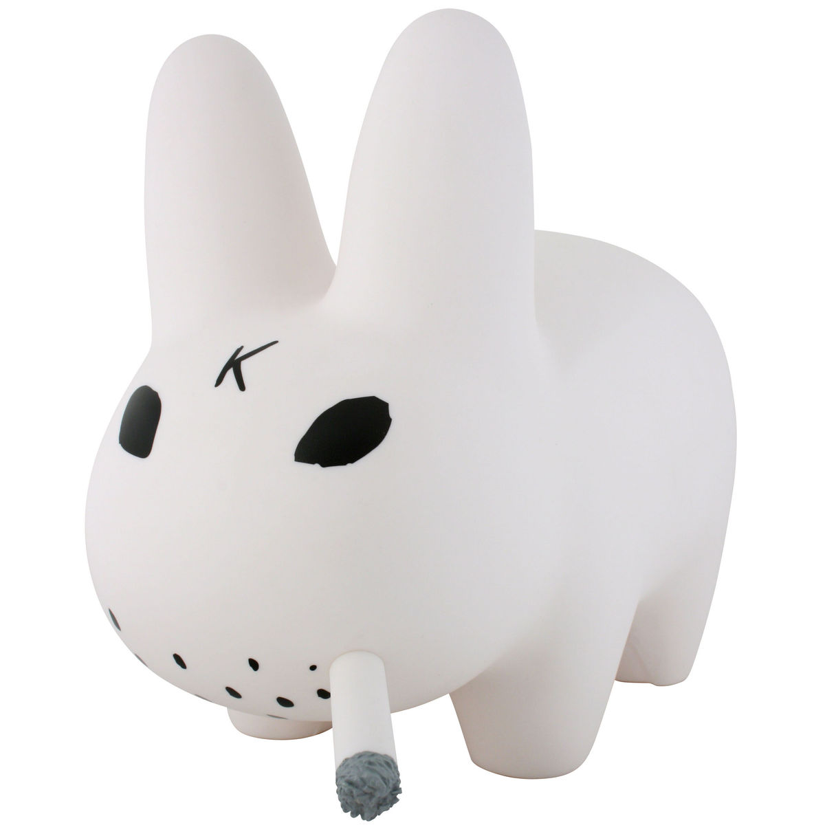 10" White Smorkin Labbit