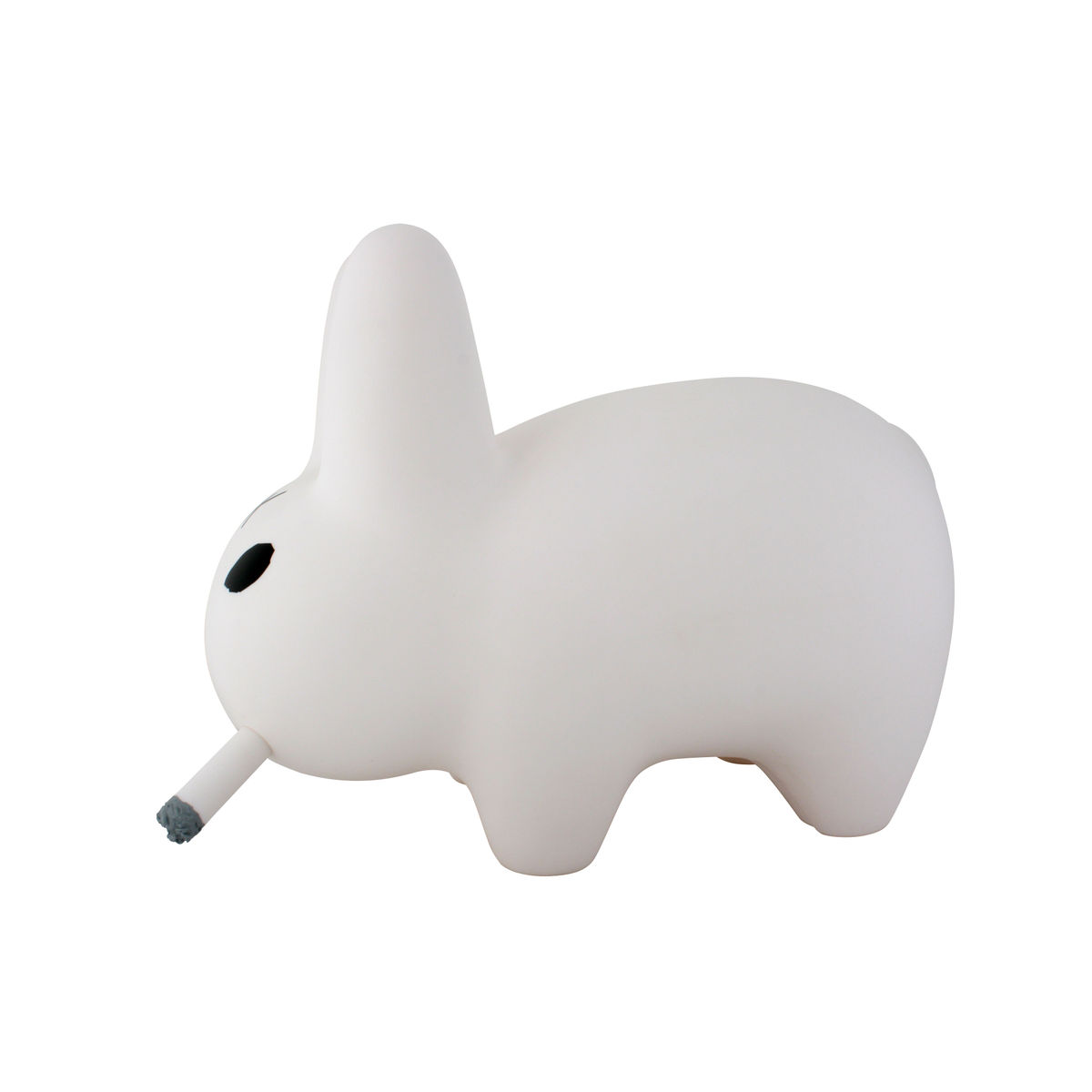 10" White Smorkin Labbit